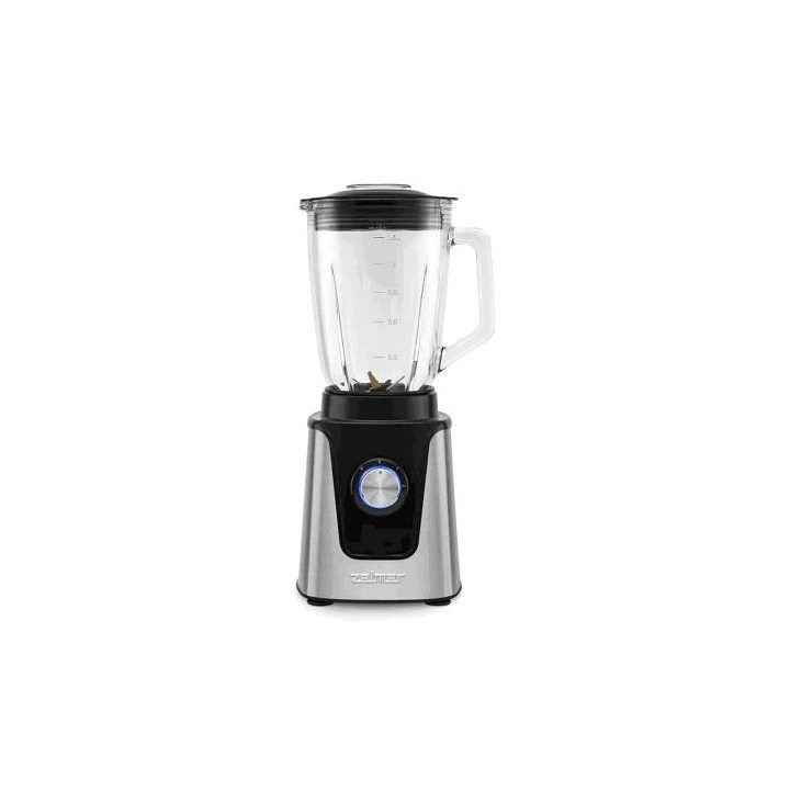 Trintuvas su stikliniu indu Zelmer ZSB4860, 1,5 l, 1500 W, juodas / plieno spalvos