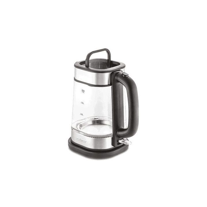 Elektrinis virdulys Zelmer ZCK8021 SQUARE, 2 l, juodas, plieno spalvos ir skaidrus