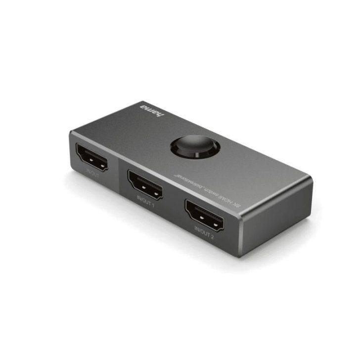 Dvikryptis HDMI perjungiklis Hama, 8K