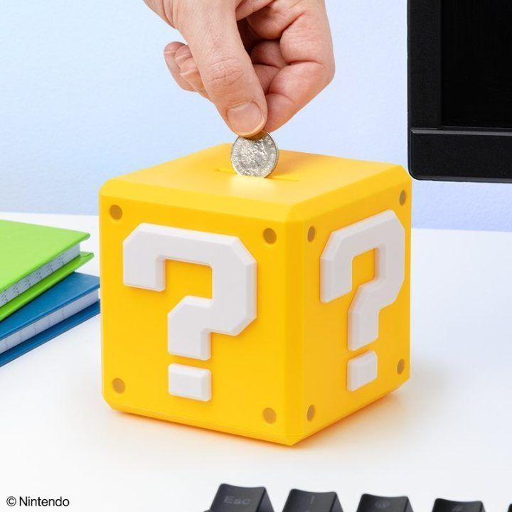 Taupyklė su Super Mario klaustuko bloko motyvu Paladone