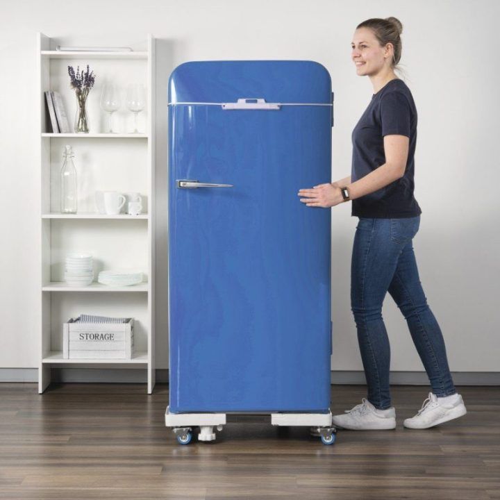 Reguliuojamas vežimėlis buitiniams prietaisams Xavax, iki 70 × 70 cm, iki 150 kg
