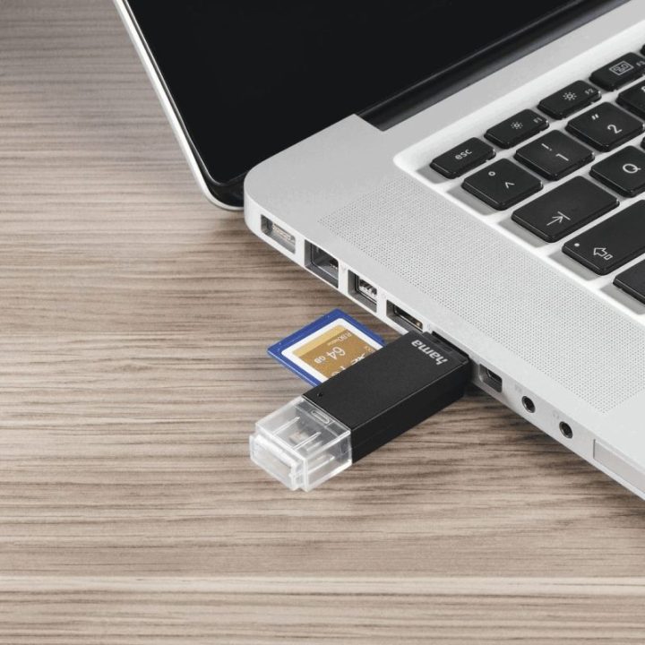 OTG kortelių skaitytuvas Hama, USB 2.0