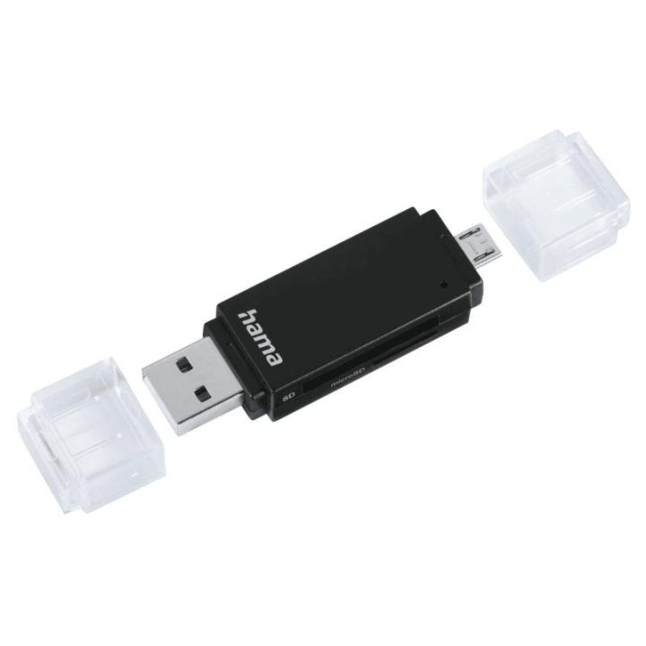 OTG kortelių skaitytuvas Hama, USB 2.0