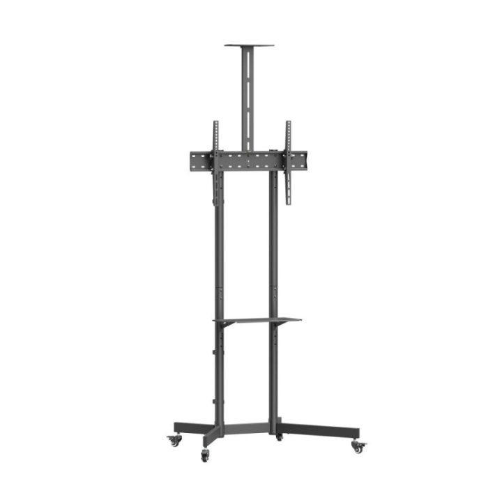 Mobilus televizoriaus grindų laikiklis Sbox FS-401-2, 37–70 colių