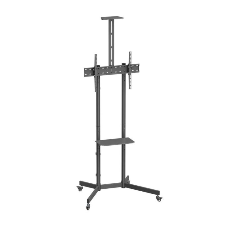 Mobilus televizoriaus grindų laikiklis Sbox FS-401-2, 37–70 colių