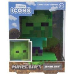 Naktinis šviestuvas su Minecraft zombio personažu Paladone, 8 cm