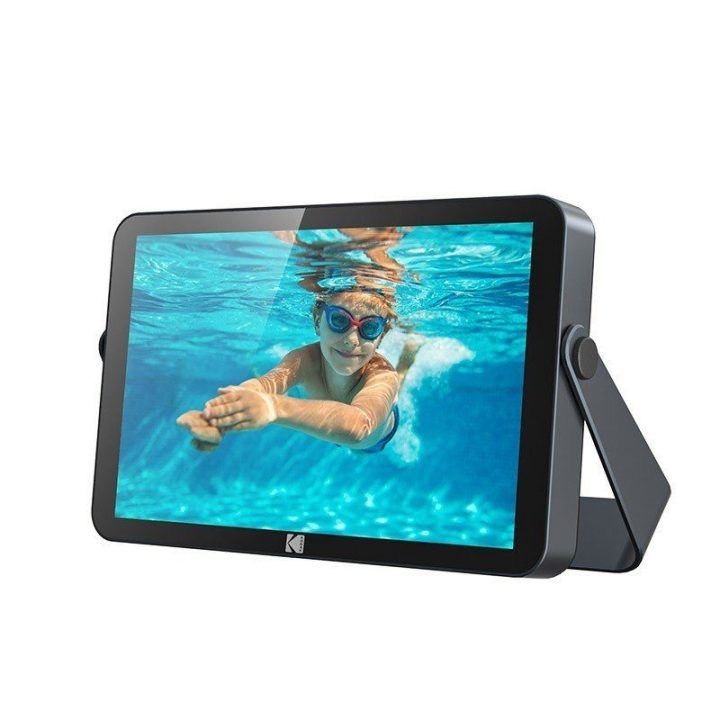 Skaitmeninis nuotraukų rėmelis su jutikliniu ekranu ir Wi-Fi Kodak RWF-109V, 10 colio, matinis juodas