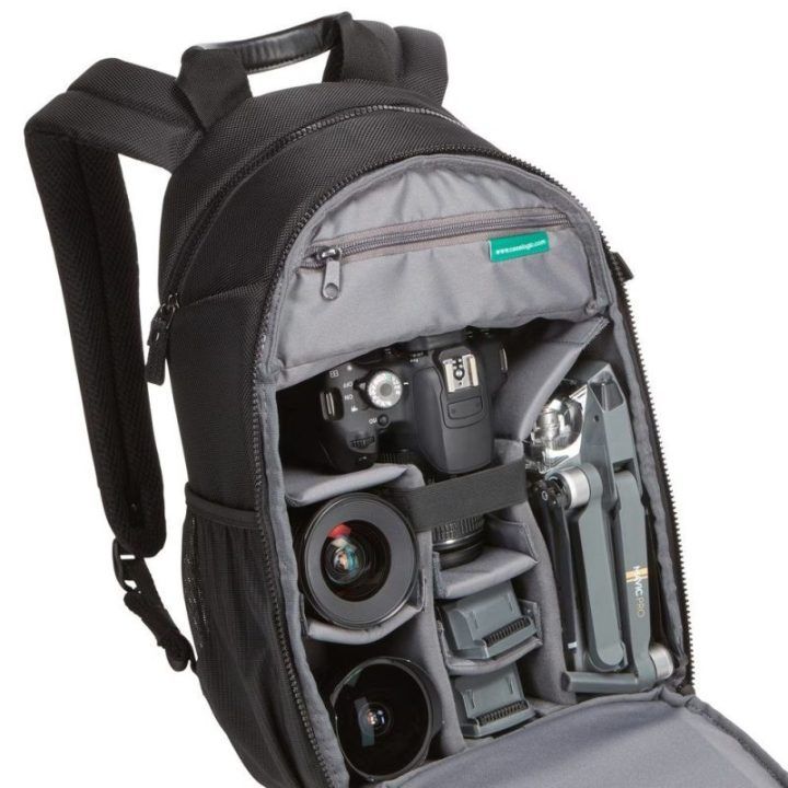 Fotoaparato ir drono kuprinė Case Logic Bryker, juoda