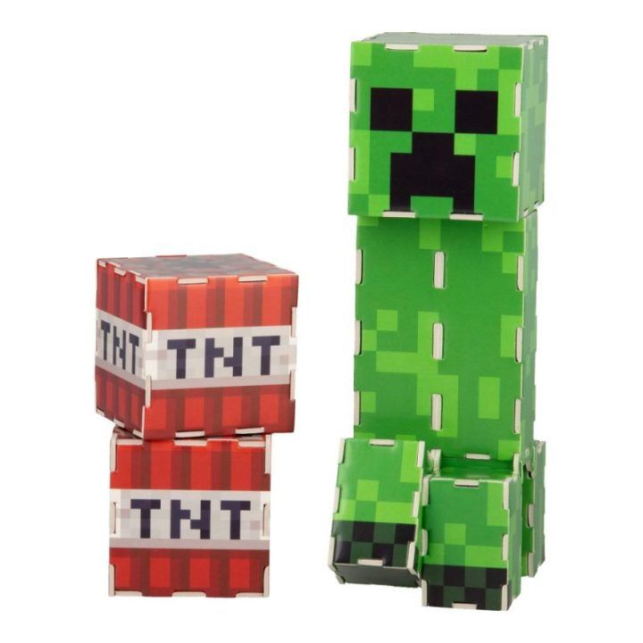 Konstravimo rinkinys su Minecraft Creeper personažu Paladone, 50 dalių