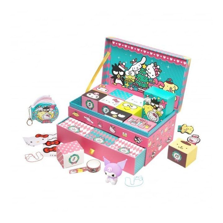 Advento kalendorius atminimo dėžutėje su Hello Kitty personažu Paladone, 24 dienos