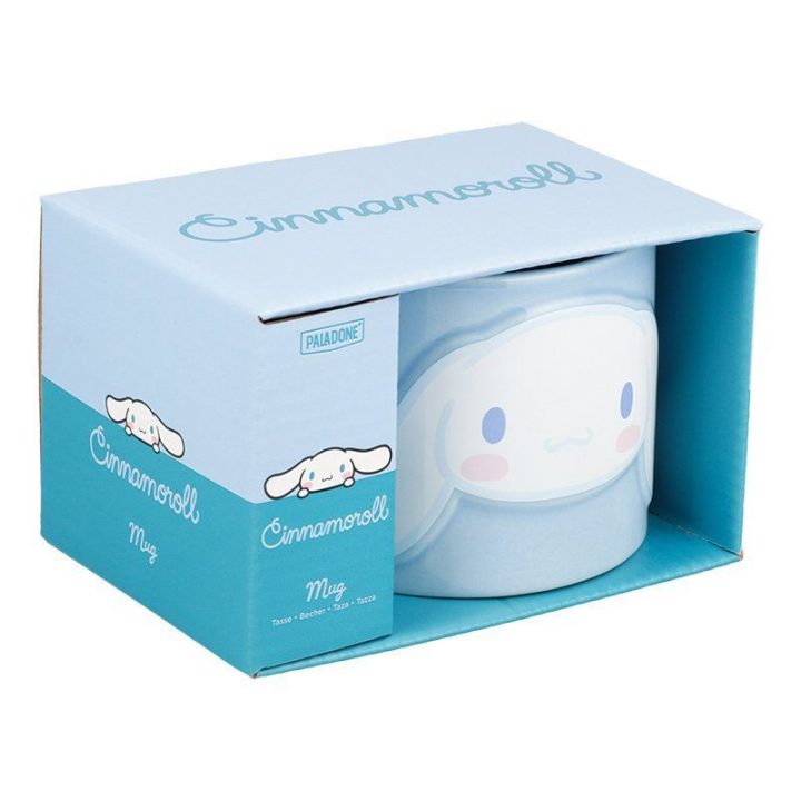 Puodelis su reljefiniu Cinnamoroll personažu Paladone, 400 ml