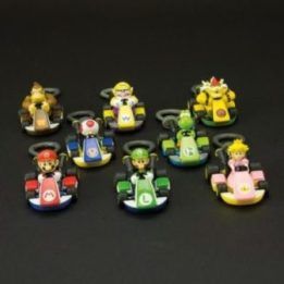 Kuprinės pakabukų rinkinys Mario Kart Paladone, 24 vnt