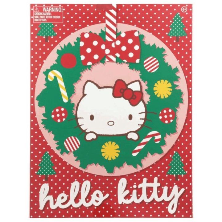 Kanceliarinių prekių advento kalendorius su Hello Kitty motyvu Paladone, 24 dienos