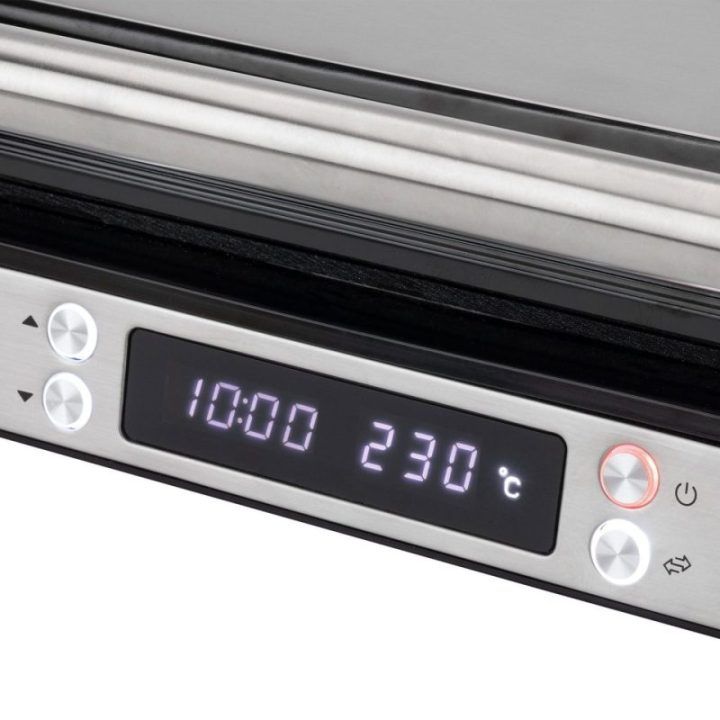 Kontaktinis grilis su 180° atsidarančiu dangčiu Jata JEGR1529, 2000 W