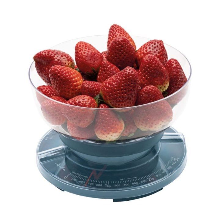 Virtuvinės svarstyklės su dubeniu Jata HBAL1610, 3 kg