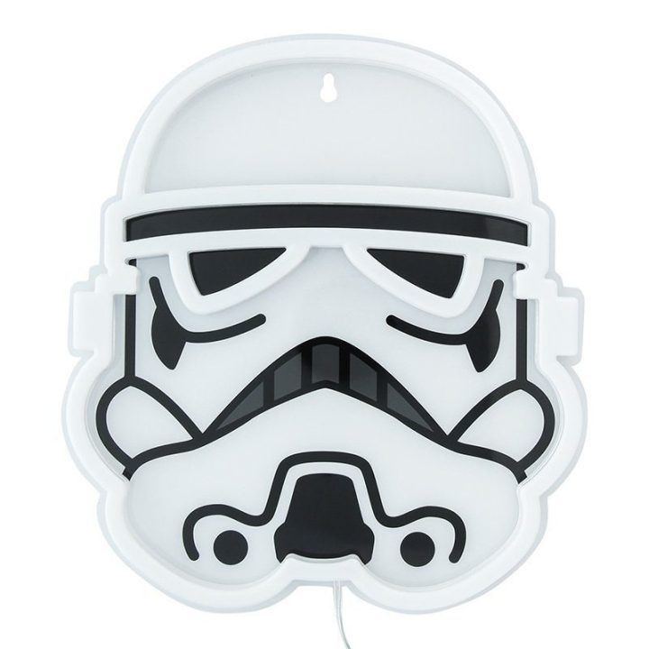 Neoninis LED sieninis šviestuvas su Stormtrooper personažu Paladone