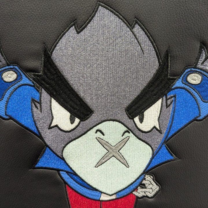 Supamoji žaidimų kėdė su Brawl Stars Crow personažu Subsonic