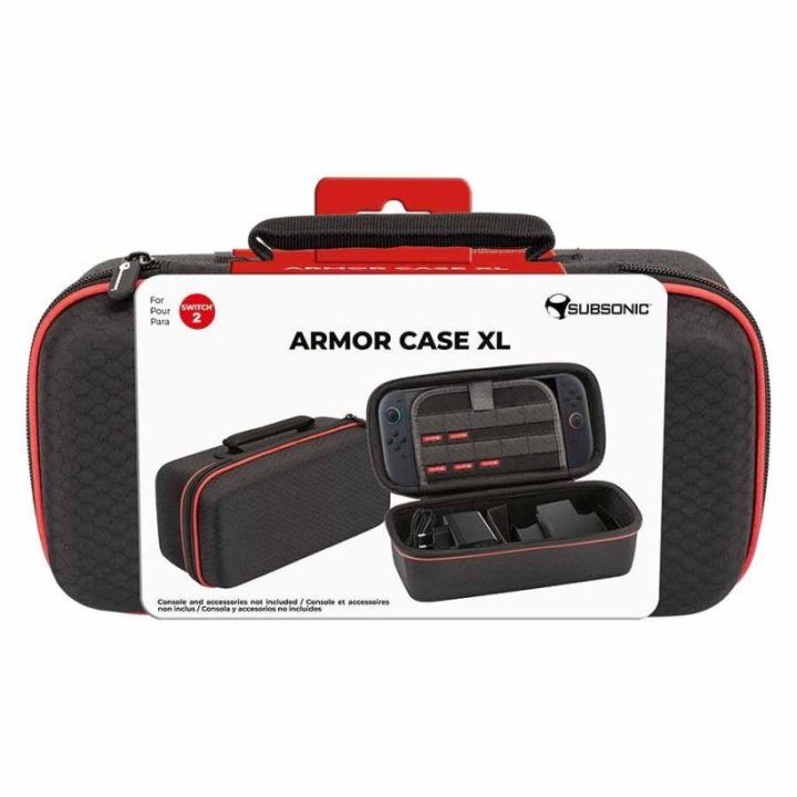 Kietas dėklas Nintendo Switch 2 Subsonic SA5710, XL dydžio