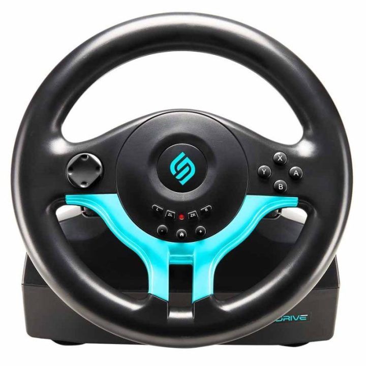Žaidimų vairas PS4/PS3/Xbox One/PC/Switch Subsonic Superdrive SV 250-S, mėlynas