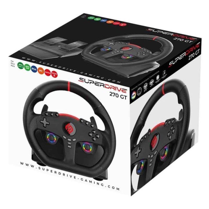 Žaidimų vairas Subsonic Superdrive 270 GT, 27 cm