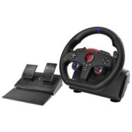 Žaidimų vairas su pedalu ir pavarų perjungimo mentelėmis Subsonic Superdrive 270 GT5, 27 cm