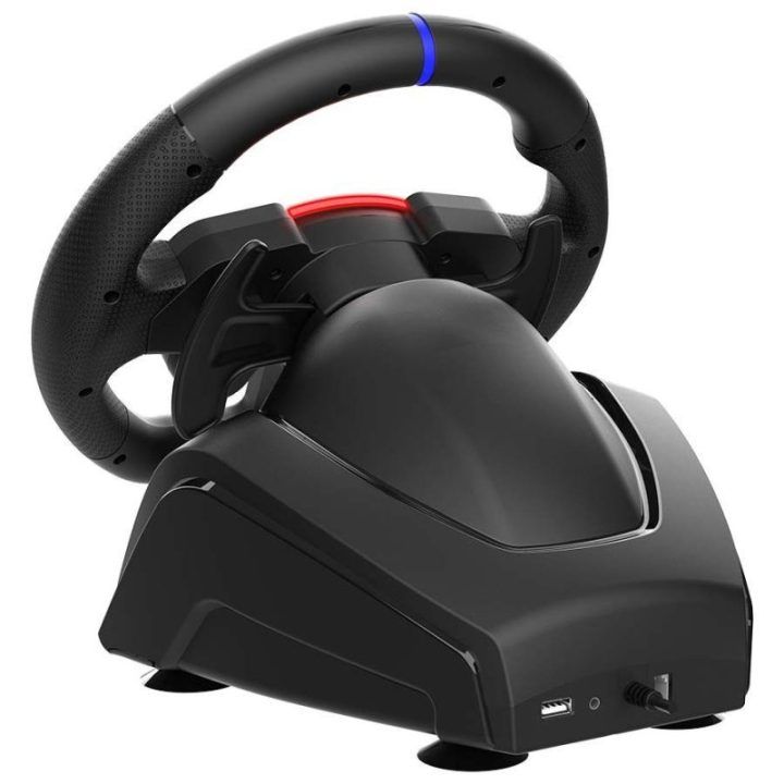 Žaidimų vairas su pedalu ir pavarų perjungimo mentelėmis Subsonic Superdrive 270 GT5, 27 cm