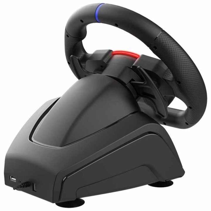 Žaidimų vairas su pedalu ir pavarų perjungimo mentelėmis Subsonic Superdrive 270 GT5, 27 cm