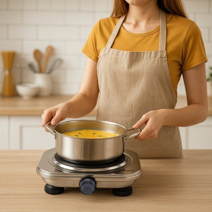 Elektrinė kaitlentė su ketaus plokšte Beper P101PIA100, 18,5 cm