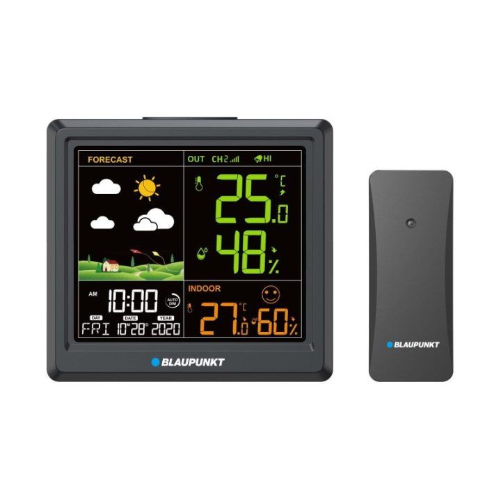 Orų stotelė su belaidžiu lauko jutikliu Blaupunkt WS25BK