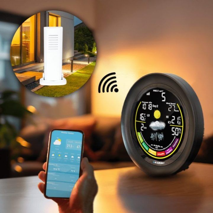 Orų stotelė su Wi-Fi ryšiu Blaupunkt WS35BK APP