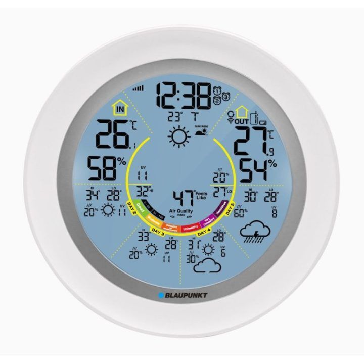 Orų stotelė su belaidžiu lauko jutikliu Blaupunkt WS60WH APP