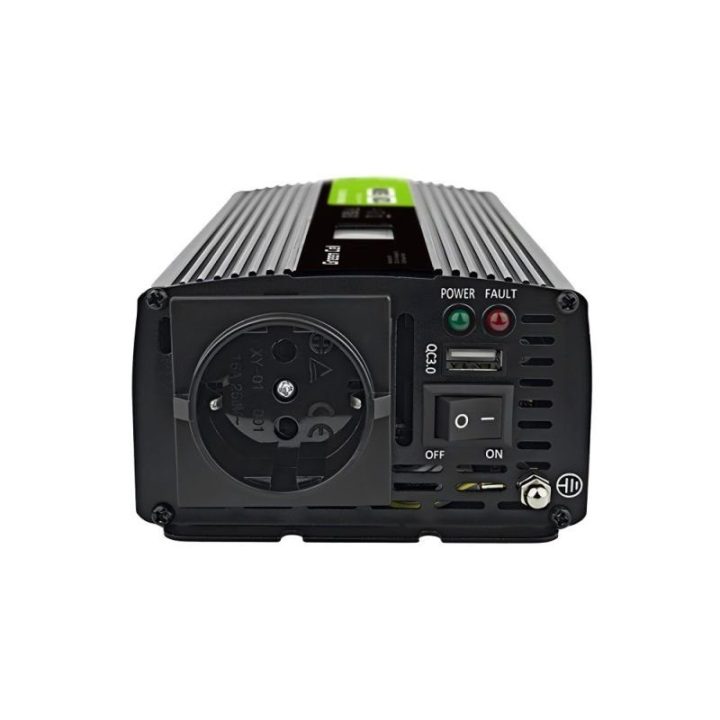 Automobilinis keitiklis GREEN CELL 12V/230V 500W