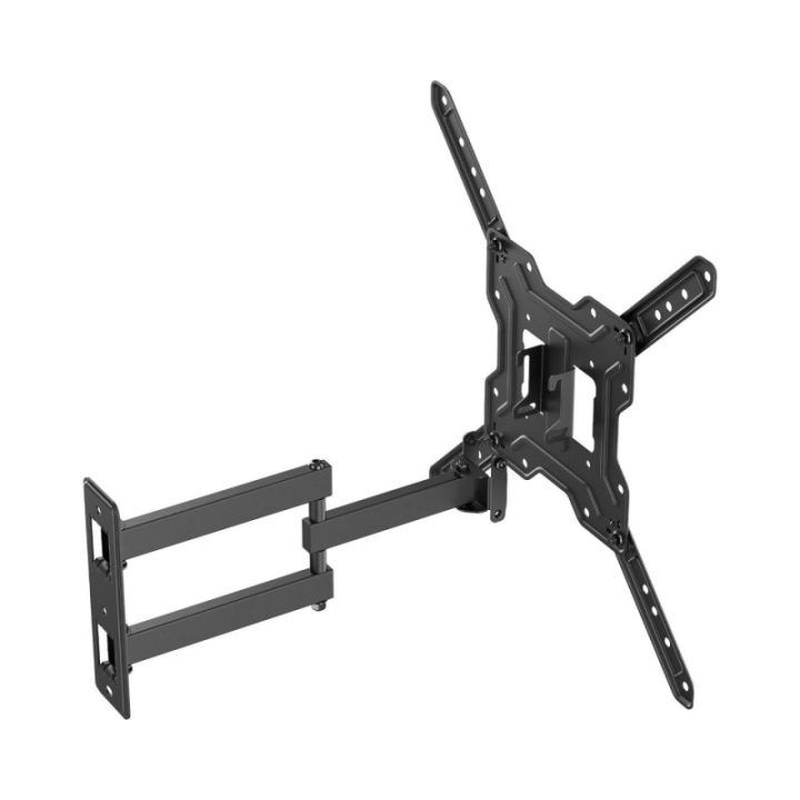 Reguliuojamas televizoriaus sieninis laikiklis Sbox LCD-443-2, 23–65 colių, 30 kg, juodas