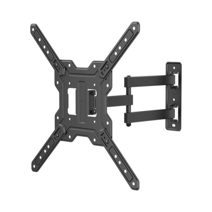Reguliuojamas televizoriaus sieninis laikiklis Sbox LCD-443-2, 23–65 colių, 30 kg, juodas