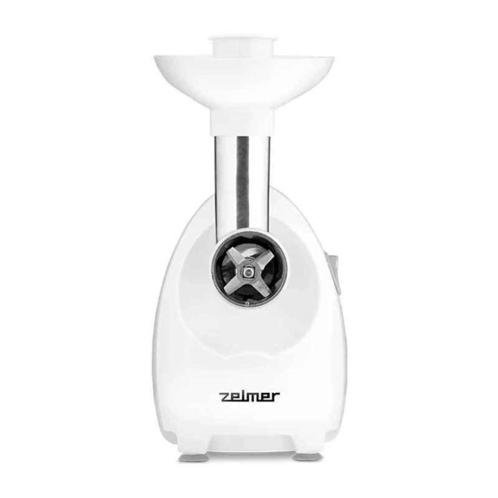 Mėsmalė Zelmer ZMM4045B, 1900 W, balta / plieno spalvos