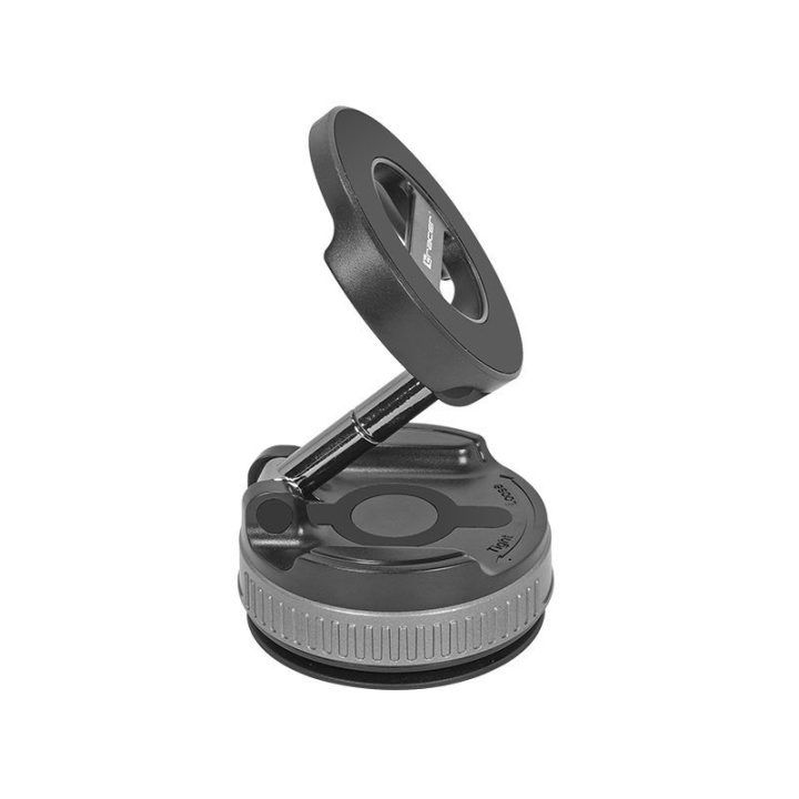 Automobilinis magnetinis telefono laikiklis Tracer UM 05 TWIST, juodos ir sidabro spalvos
