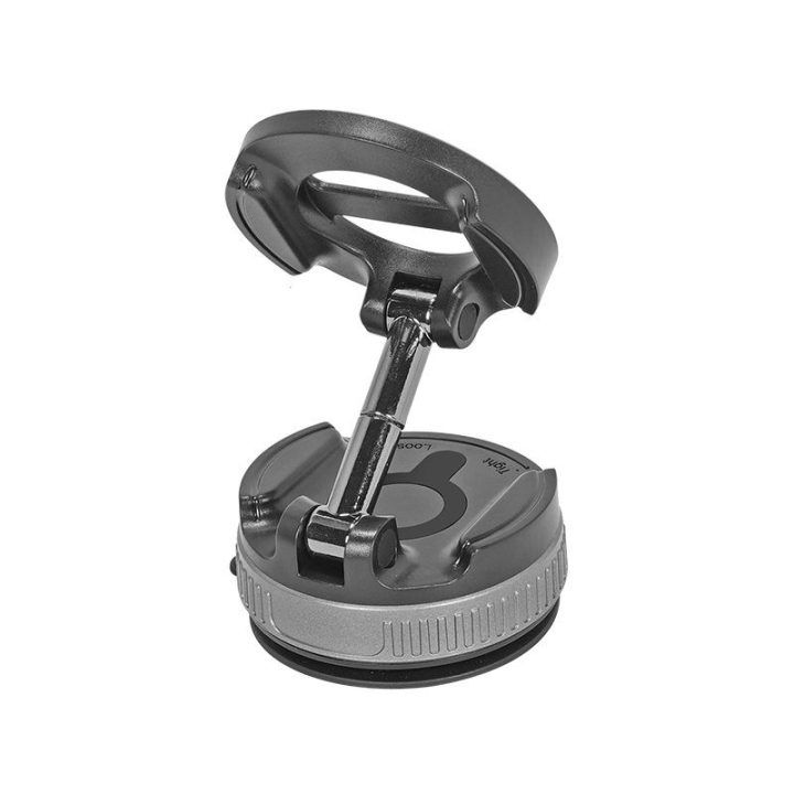 Automobilinis magnetinis telefono laikiklis Tracer UM 05 TWIST, juodos ir sidabro spalvos