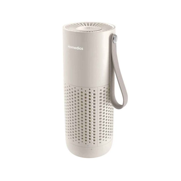 Mini oro valytuvas Homedics Whisper Pure, 3 greičiai, 18 × 7 cm