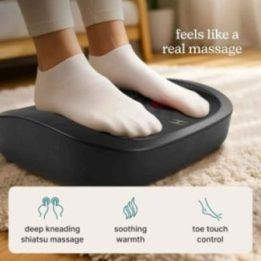 Pėdų masažuoklis su keičiamomis Shiatsu galvutėmis Homedics ModMassage