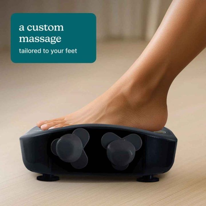 Pėdų masažuoklis su keičiamomis Shiatsu galvutėmis Homedics ModMassage