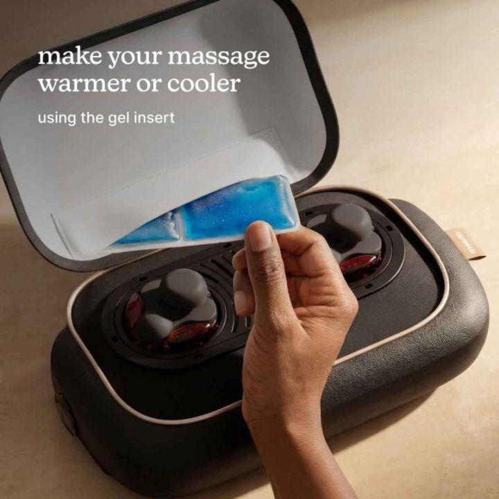Belaidė šiatsu masažinė pagalvėlė su šildymo funkcija Homedics ModMassage