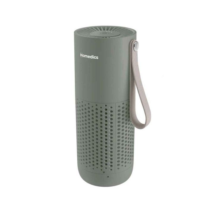 Mini oro valytuvas su HEPA tipo filtru Homedics WhisperPure, 18 × 7 cm