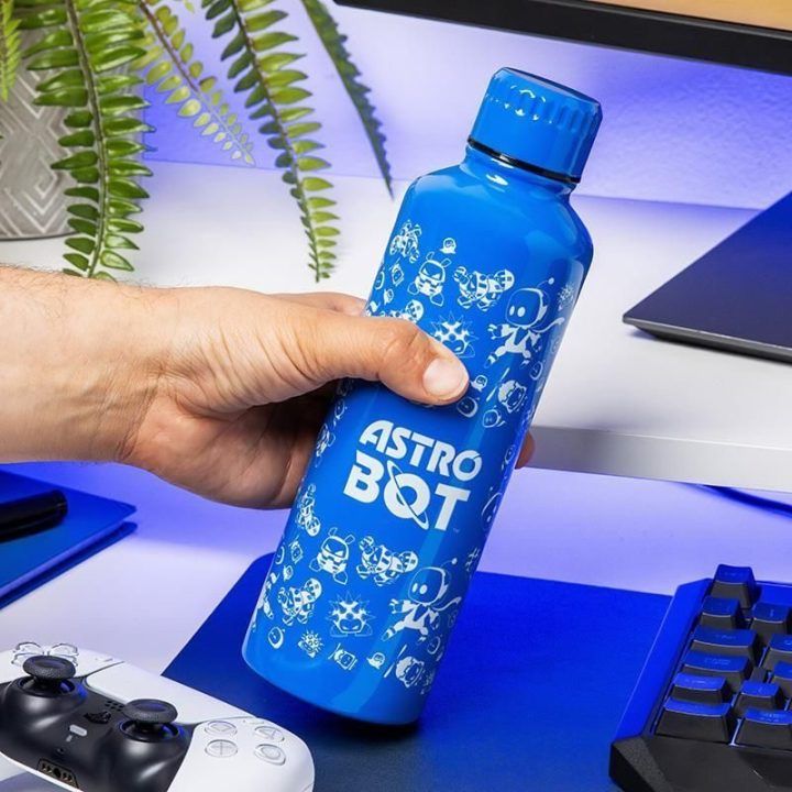 Metalinė gertuvė su užsukamu dangteliu ir Astro Bot motyvu Paladone, 500 ml