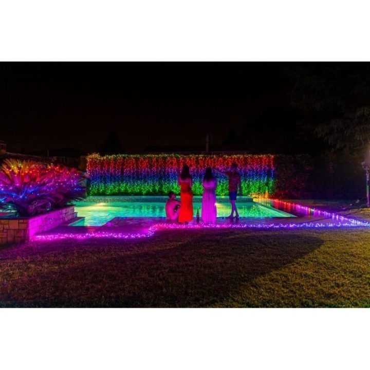 Išmanioji kalėdinė LED girlianda Twinkly, 250 RGB+W, 20 m, įvairiaspalvė