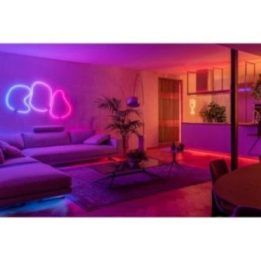 LED girlianda Twinkly Candies su 100 žvakės formos RGB lempučių, 6 m, įvairiaspalvė