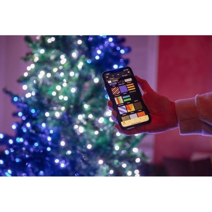 Išmanioji kalėdinė girlianda Twinkly, 250 RGB, 20 m, įvairiaspalvė
