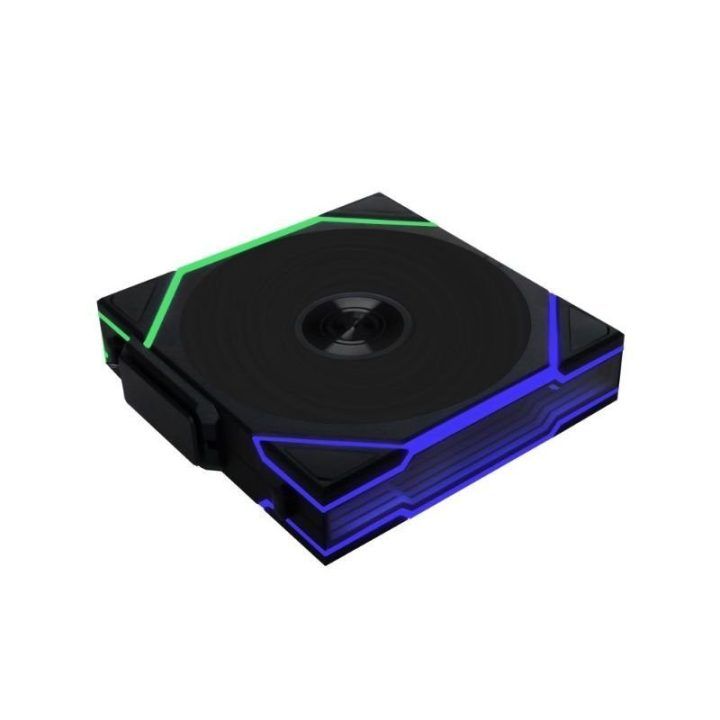 Kompiuterio korpuso ventiliatorius su ARGB ir PWM, Lian Li Uni Fan TL, 120 mm, juodas