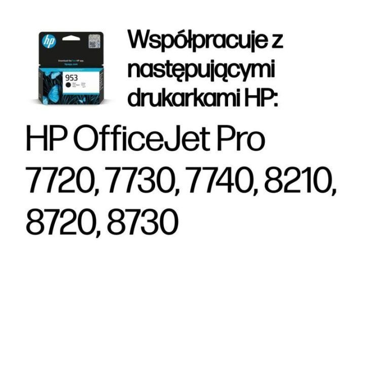 Rašalo kasetė HP 953, 900 psl., juoda