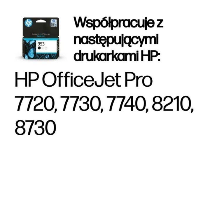 Rašalo kasetė HP 953, 900 psl., juoda