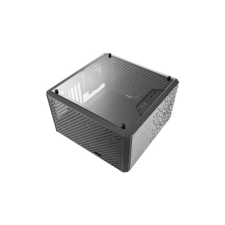Mini Tower kompiuterio korpusas Cooler Master MasterBox Q300L, juodas